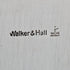 英國復古鍍銀圖庫托盤帶腿直徑 25 公分 Walker&Hall
